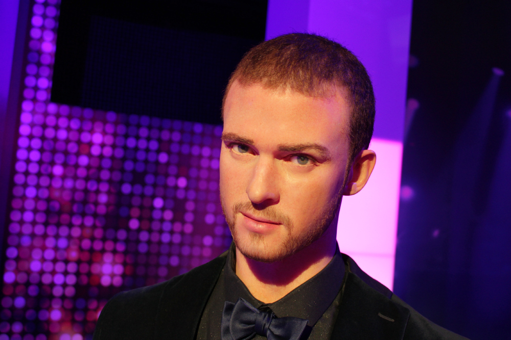 Justin Timberlake Madame Tussauds NY