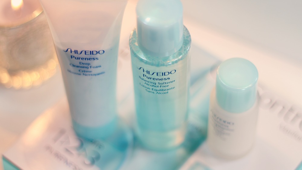 Shiseido Pureness kit resenha