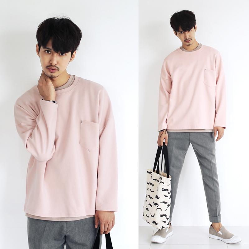 hip-hop-sweatshirt-men-crewneck-solid-pink-long-sleeve-shirt-men-loose-style-m-l-xl